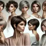 naiselliset lyhyet hiukset