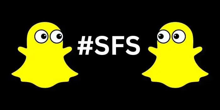 Mitä tarkoittaa sfs snapchat