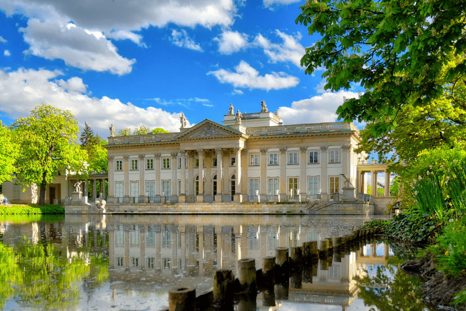 Łazienki-puisto (Łazienki Królewskie)