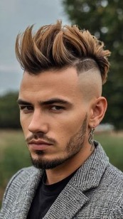 Mohawk: miesten hiusmallit