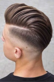 Comb Over Fade: miesten hiusmallit