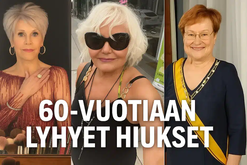 Ikoniset 60 vuotiaan Lyhyet Hiukset Ovat Nyt Trendiss Trending