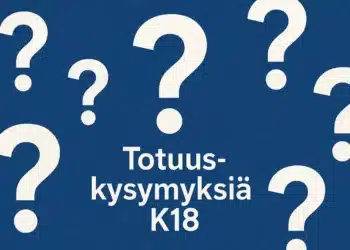 Totuus kysymyksiä K18