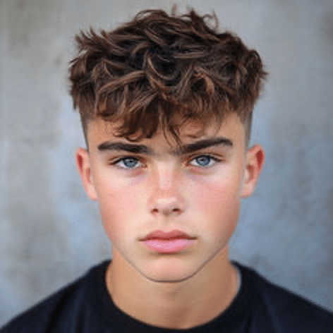 messy fringe