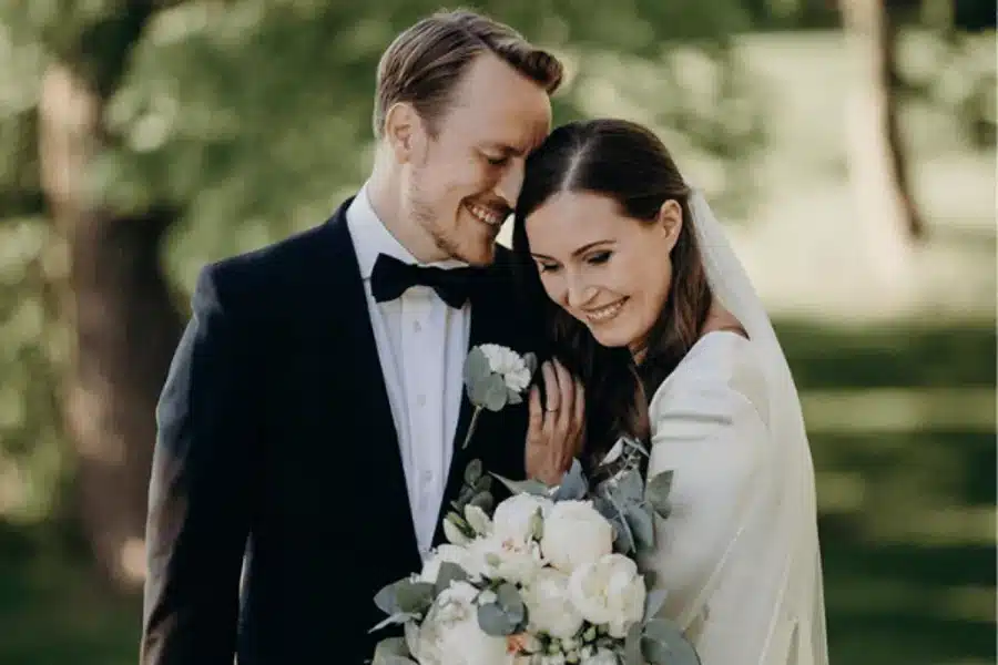 Markus Räikkönen ja Sanna Marin häät
