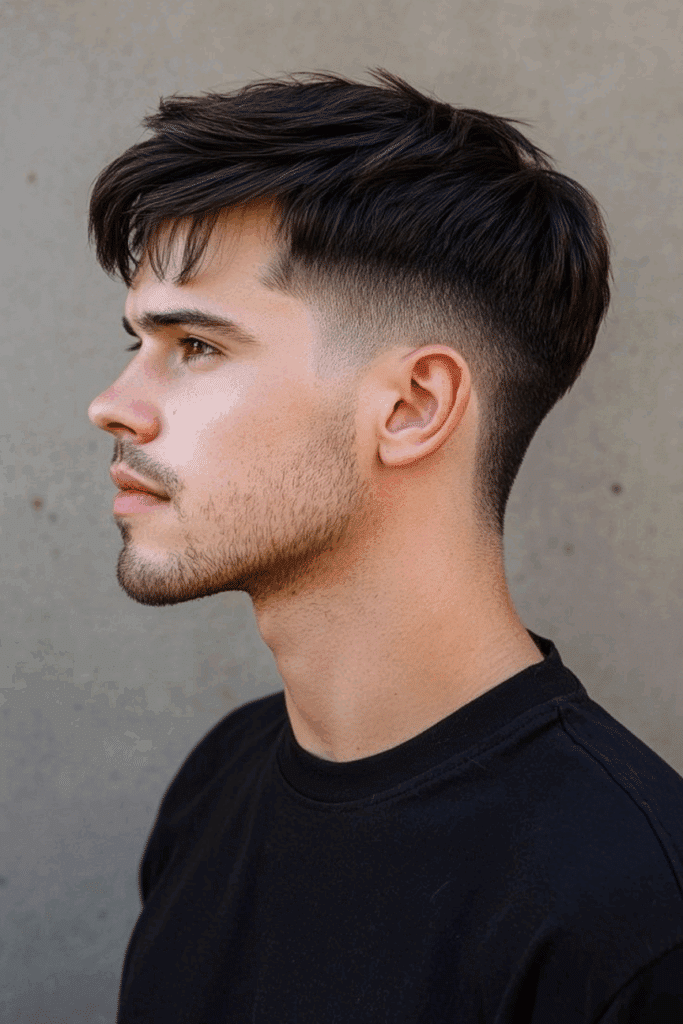Lyhyt Fringe-hiustyyli