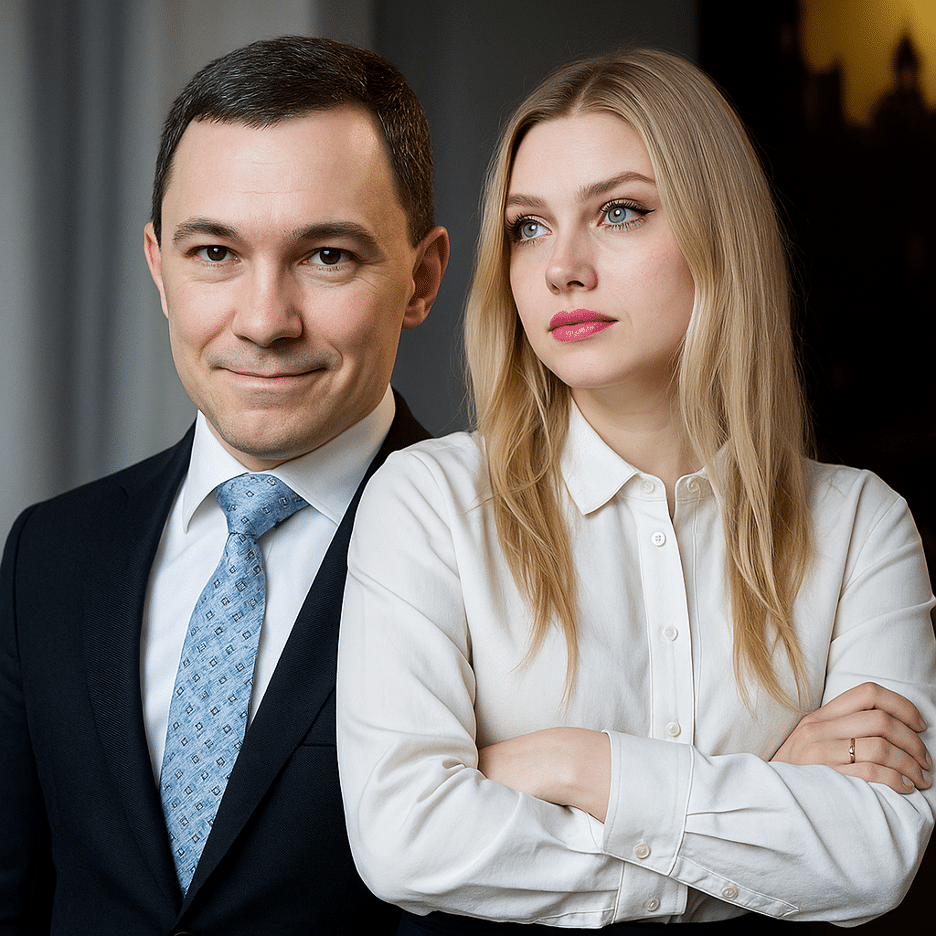 Amanda blick ja hänen entinen puolisonsa Wille Rydman