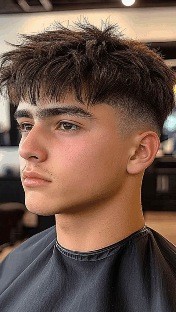 Ranskalainen crop ja Fringe