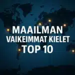 maailman vaikeimmat kielet top 10