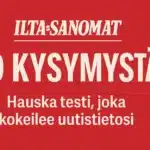 ilta sanomat 10 kysymystä