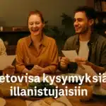 tietovisa kysymyksiä illanistujaisiin
