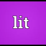 Mitä tarkoittaa lit
