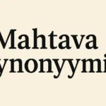 Mahtava synonyymi