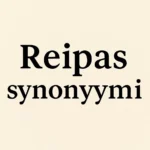 Reipas synonyymi