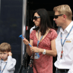 Mika ja Marketa Häkkinen Ellan, Danielin ja Lynnin kanssa