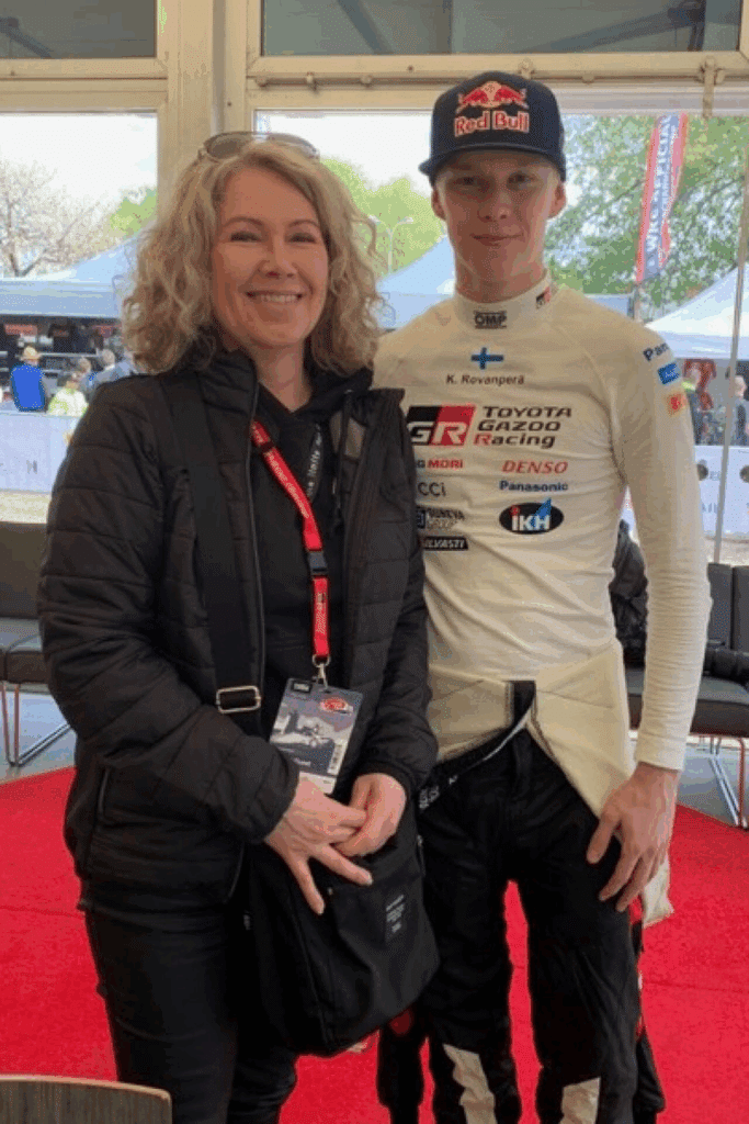 Tiina Rovanperä ja Kalle Rovanperä