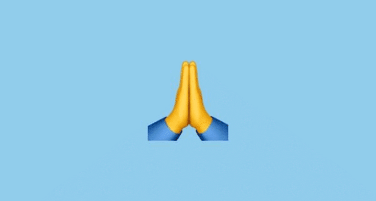 mitä 🙏 emoji tarkoittaa