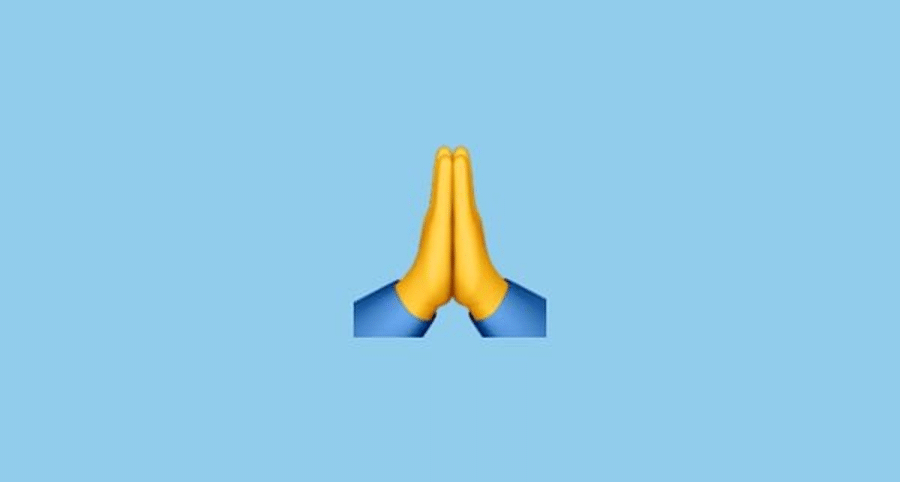 mitä 🙏 emoji tarkoittaa