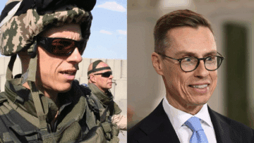 Alexander stubb sotilasarvo