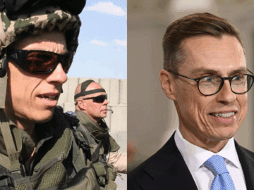 Alexander stubb sotilasarvo