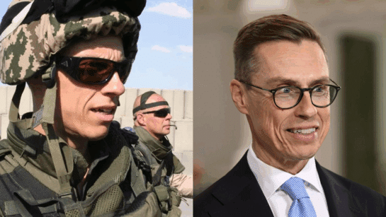 Alexander stubb sotilasarvo