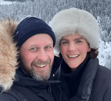 Maria Ylipää ja puoliso Matti Pentikäinen yhdessä