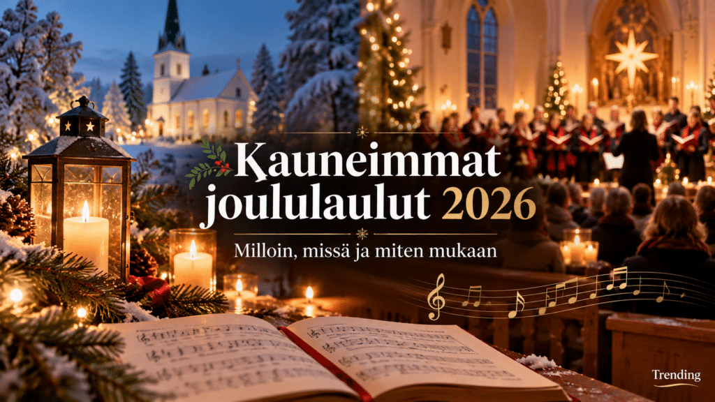 kauneimmat joululaulut 2026