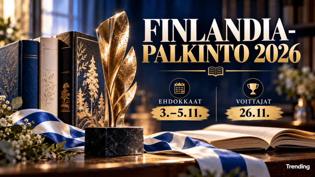 finlandia palkinto 2026