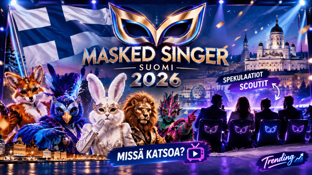 masked singer suomi 2026