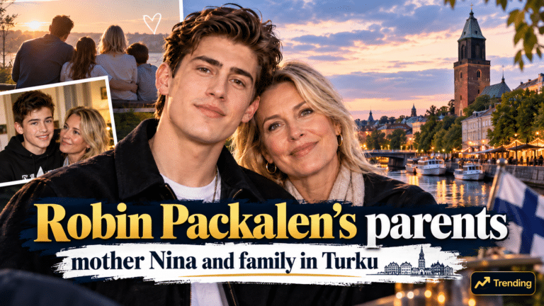 robin packalen vanhemmat