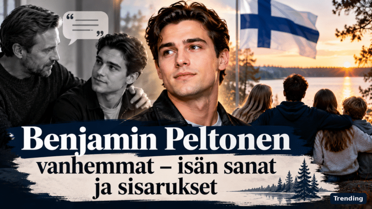 benjamin peltonen vanhemmat